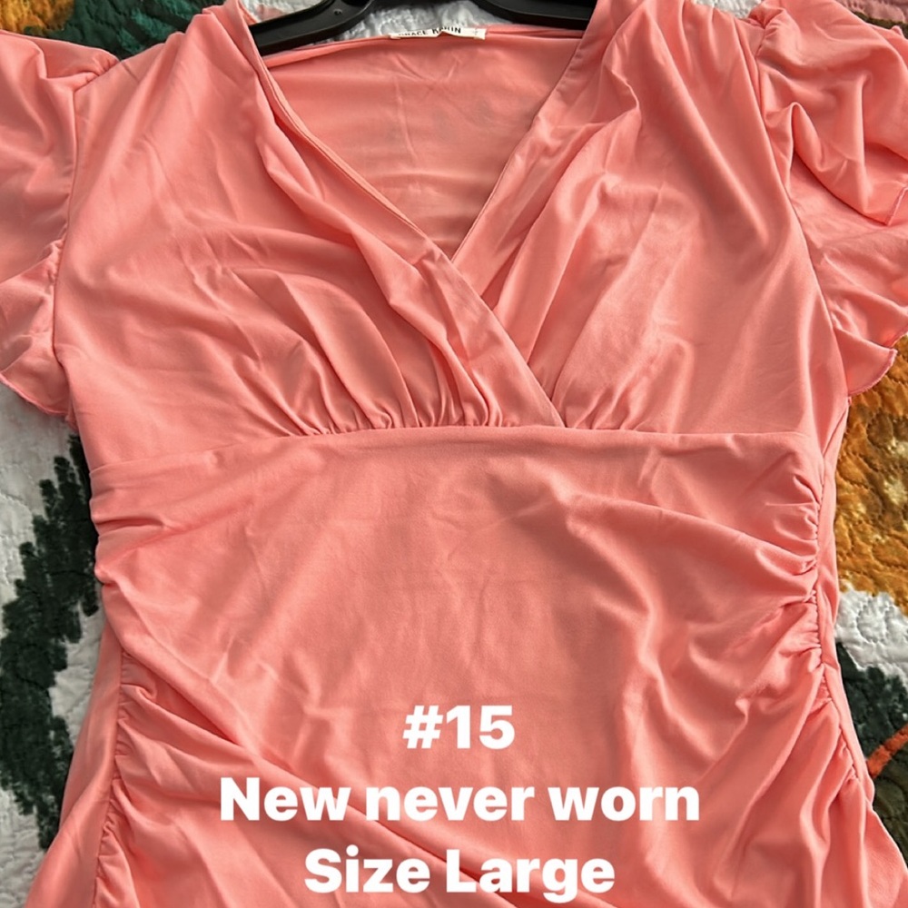 Ladies ruched blouse